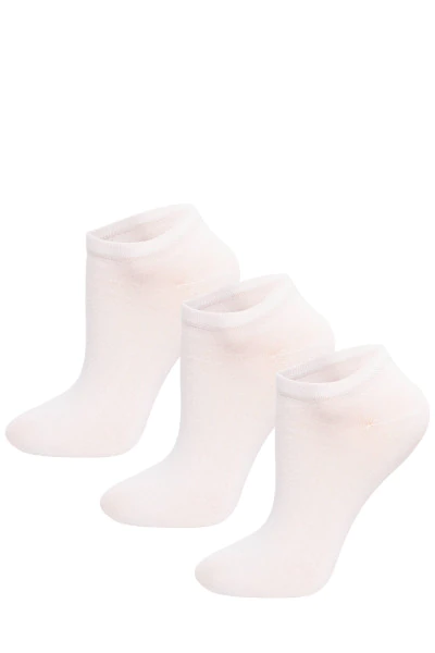 Skarpetki stopki K05 3-pack białe